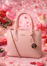 FURLA Pink Josi Small Tote/Crossbody Bag - Made in Italy - Valentine's D... - $198.00