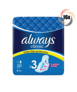 16x Packs Always Night Classic Clean Protection Wings Pads | 8 Per Pack ... - £45.71 GBP