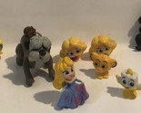Disney Lot of 8 Figures Figurines Toys Princess T1 - £11.60 GBP