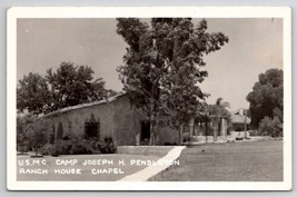 USMC Camp Pendleton Ranch House Chapel 1951 Lee Family Red Bluff CA Postcard F32 - $19.95