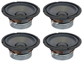 New (4) 6.5&quot; Woofer Replacement Speakers.Home Audio.6-1/2&quot;.8Ohm.Sixhalf ... - £127.94 GBP