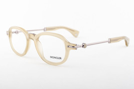 MONCLER MC512-V08 Transparent Yellow Eyeglasses MC 512-V08 46mm - $142.03