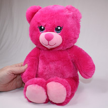 Build A Bear Workshop BAB Teddy Magenta Bright Pink Soft Stuffed Animal ... - $10.23