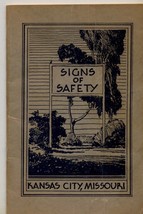 AWESOME 1937 COLLECTIBLE SIGNS OF SAFETY Results of 1936 Safety Slogan C... - £24.01 GBP