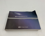 2014 Kia Sorento Owners Manual OEM B02B24036 - $26.99
