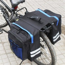 Waterproof Bicycle Saddle Bag Large Capacity Tail Rear 3 In 1 Trunk Road Bags - £16.73 GBP+