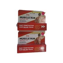2 PACK Muscle Rub Extra Strength Backache Join pain Relieving Gel  6/2026 - $6.99