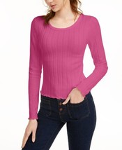 Freshman Juniors Plush Ribbed Top Size:Large/X-Large Color:Red/Violet - £37.74 GBP