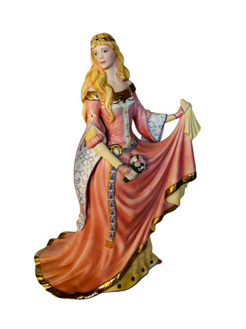 Lenox Legendary Princess Guinevere vtg Sculpture 1990 Limited Edition Statue mcm - $222.75