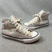 Converse High Top Canvas Girls Size 4 Chuck Taylor All Star Unicorn Colo... - £14.08 GBP