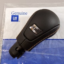 14-15 Camaro Ebony Leather Mojave Stitch 5.1 Shift Ratio Manual Knob NEW GM - $128.65