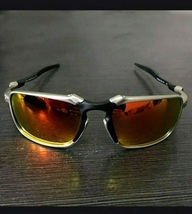 Polarized Iridium Square Sunglasses Alloy Cycling Sport Driving Goggles Glasses - £31.96 GBP