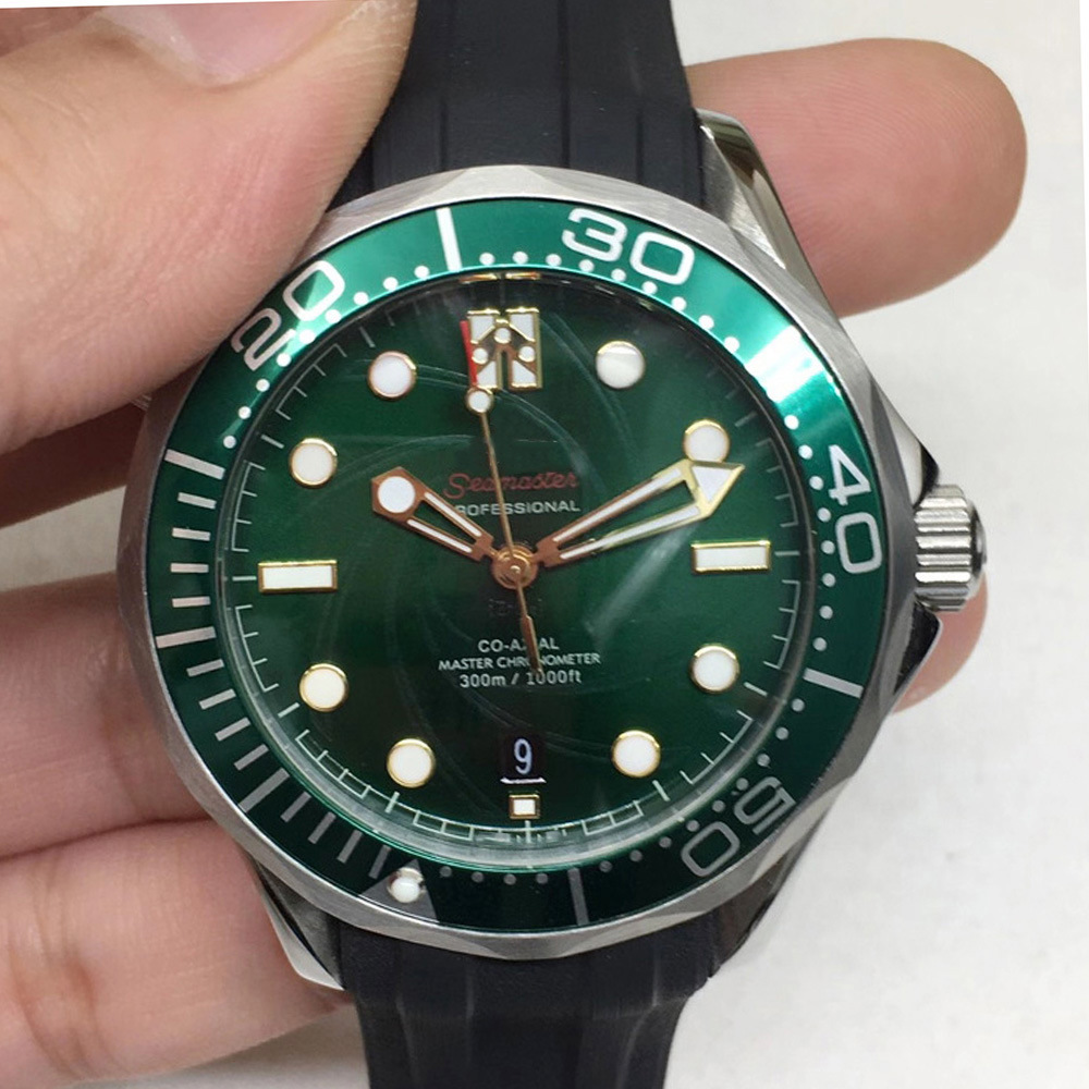 Mechanical Watch 007 Black Automatic Mechanical Watch Hawke