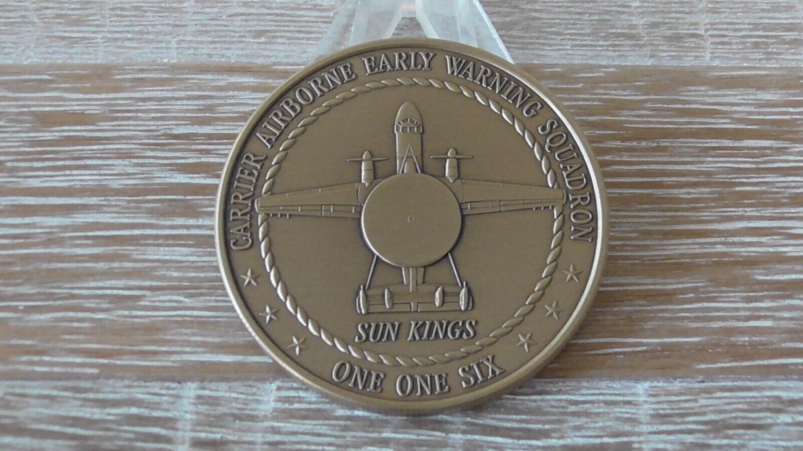 USN Carrier Airborne Early Warning Squadron VAW-116 Challenge Coin #777Y - $18.80