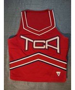 VARSITY CHEERLEADER CHEER DANCE SEXY HALLOWEEN COSPLAY BLOUSE TOP SIZE 34 - €27,08 EUR
