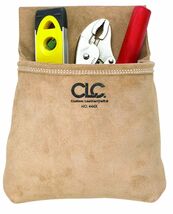 CLC 1 in. W X 12.75 in. H Suede Tool Pouch 1 pocket Tan 444X - $19.95