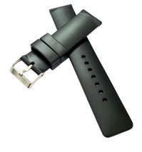 22mm PU Rubber WatchBand Strap Fit 7346, 7398, 7430, 7433, 7452 Pin-PB-88 - £10.42 GBP