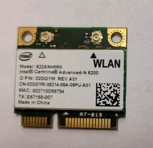Intel Centrino Advanced-N 6200 Wireless Network Card 622ANHMW - Laptop A... - $11.35