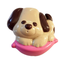 Avon Perfume Fragrance Glace Pin 1974 VTG Puppy Dog w/ scent pod included Brooch - £15.76 GBP