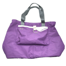 Under Armour Womens Tote Shoulder Bag Zip Closure Purple - $24.04