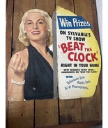 Vintage Beat The Clock Dolores &quot;Roxanne&quot; Rosedale Feature Sulvania Game ... - $103.37 CAD