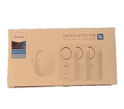 Govee Wifi Wireless Water Sensor/ Leak Detection - 3 pack New  - £14.43 GBP