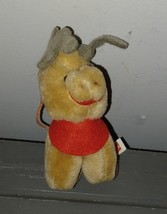 Coke Coca-Cola 1985 McDonalds 4&quot; Plush Reindeer Christmas Ornament - $88.73 MXN