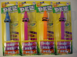 Set of Four Crayola Pez-Brand New - £7.87 GBP