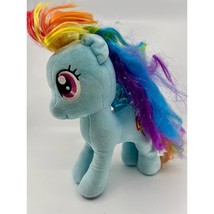 Ty My Little Pony Plush Sparkle Rainbow Dash 2016 MLP 7&quot; Tall - $14.00