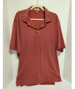 Peter Millar Men&#39;s Polo Shirt Sz XL X Large Stripes - $16.88 CAD