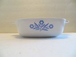 Vtg Corning Ware Blue Cornflower 1 Quart Casserole Dish P-1-B Bakeware (#D) - $7.91