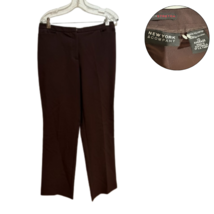 New York &amp; Company City Stretch Brown Dress Pants Women’s Size 10 - $14.85
