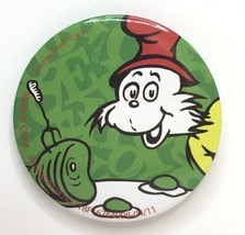 Green Eggs and Ham Illustration Dr. Seuss Pin 1.75&quot; Pinback Button - $12.00