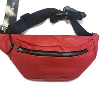 Bebe Hip Sack Fanny Pack Sling Bag Adjustable Red Unisex - £18.13 GBP