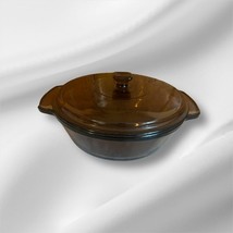 Anchor Hocking Round 2 Qt / 2 L Covered Clear Glass Casserole Dish - $5.40