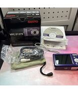 Sanyo Xacti VPC-S1275 12.0MP Digital Camera W/ Box - Purple Tested Works... - $918.79 MXN