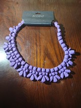 Purple Necklace Accent Accessories-Brand New-SHIPS N 24 HOURS - £19.68 GBP