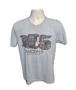 2015 Maroon 5 World Tour Adult Medium Gray TShirt - $14.85