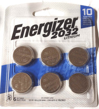 Energizer CR2032 Lithium Batteries - 6 Count - 10 year - $9.99