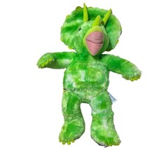 Build A Bear Dinosaur Plush 18” Green Triceratops Stuffed Animal Toy - £9.73 GBP
