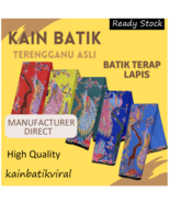 Batik Sarong Malaysia Peacock Modern Style Tradisional Clothes Maxi Long... - €26,05 EUR