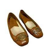Michael Kors Flats Women&#39;s 7 Tan &quot;Fulton&quot; Leather - $570.20 MXN