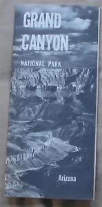 Vintage Grand Canyon Nat&#39;l Park Tour Pamphlet VG COND - $1.97
