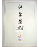 2003 Visa Ad Fastball Curveball Knuckleball Slider Its Everywhere You Wa... - $12.33 CAD