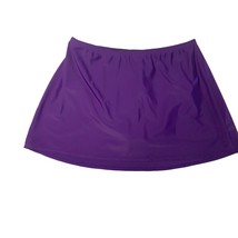 New Emerald Bay Womens Size 18W Swim Bottoms Skort Purple Beach Pool Sty... - £11.86 GBP