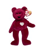 Ty Valentina the Red Bear Beanie Baby Valentines Day Heart Holiday - $273.78 MXN