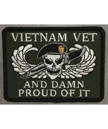Vietnam Vet and Damn Proud Of It patch - $110.72 MXN