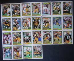 1992 Topps Green Bay Packers Team Set of 25 Football Cards - £9.37 GBP