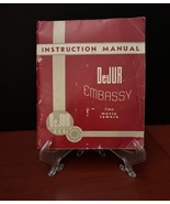 DeJur Embassy 8mm Movie Camera Instruction Manual Original - €9,70 EUR