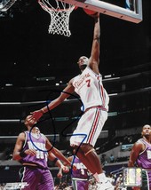 Lamar Odom Los Angeles Clippers autographed basketball 8x10 photo COA..... - £54.37 GBP